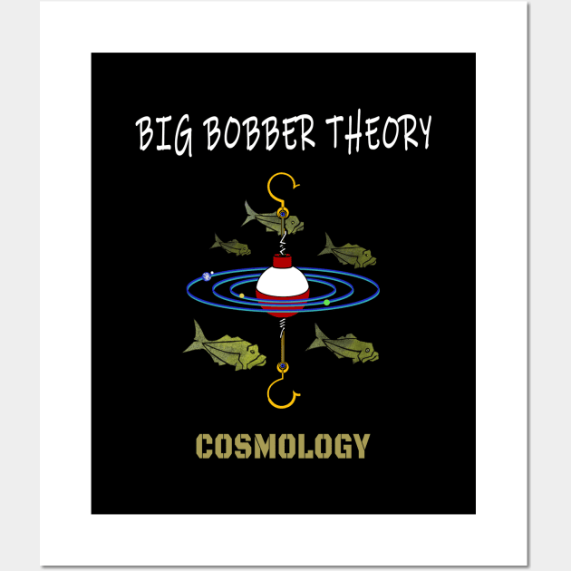 Cosmic Funny Theory, The Fishing Universe Wall Art by The Witness